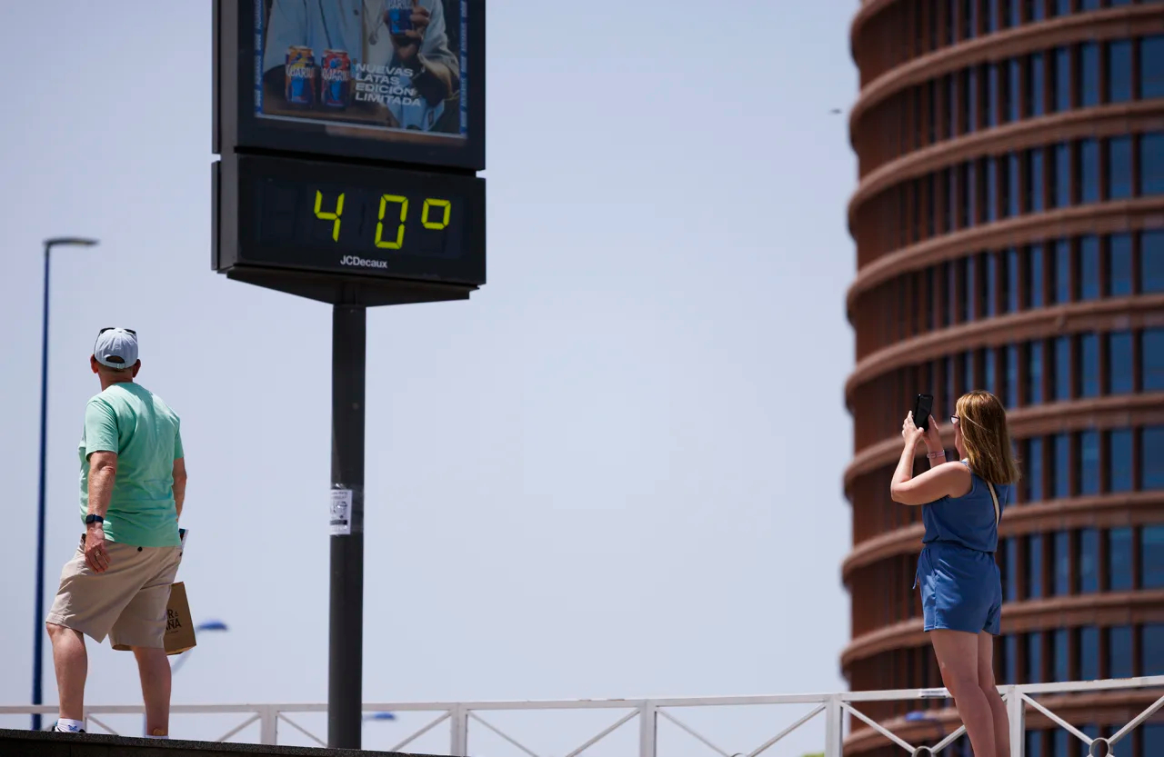 What is driving the heat across Europe this week?