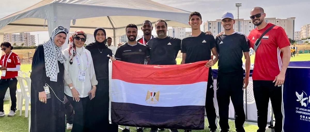 Egypt claims 3 gold medals in African Archery Championship