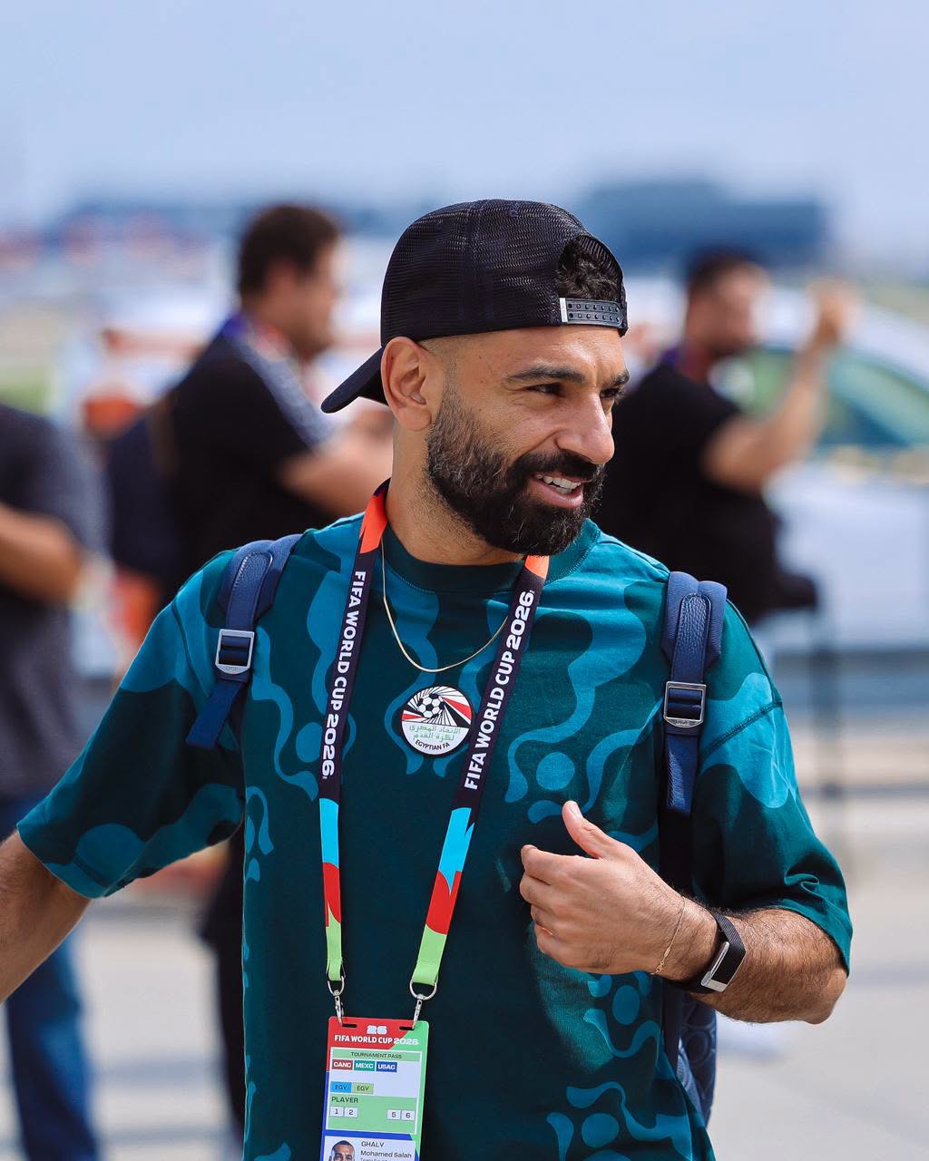 Photos: Egypt&rsquo;s team arrives in Atlanta ahead of historic World Cup clash against Argentina