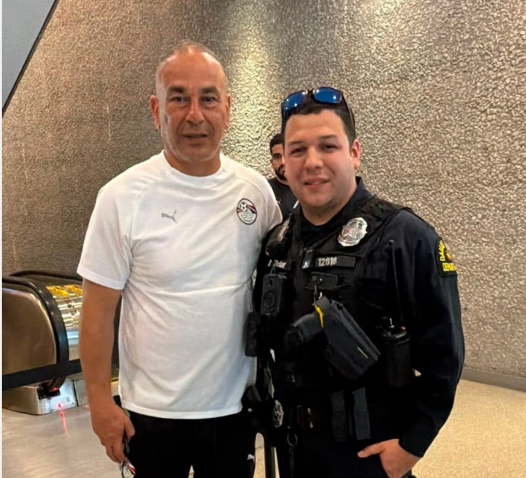 مدير منتخب مصر إبراهيم حسن يتلقى اعتذارا رسميا؛ تمت إزالة ضابط أمريكي بعد مشاجرة في الفندق مدير منتخب مصر إبراهيم حسن يتلقى اعتذارا رسميا؛ تمت إزالة ضابط أمريكي بعد مشاجرة في الفندق