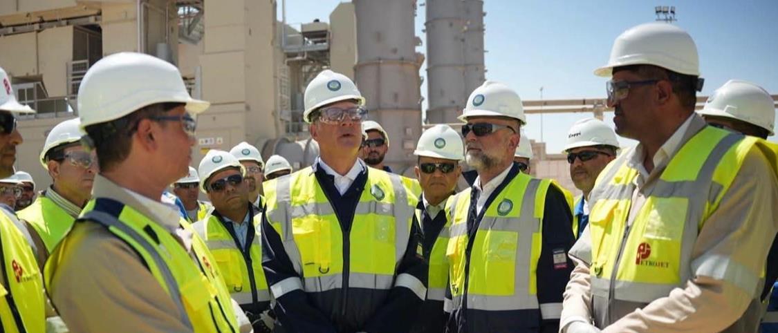 Egypt’s Petroleum Minister reviews strategic gas project in Jordan Egypt’s Petroleum Minister reviews strategic gas project in Jordan