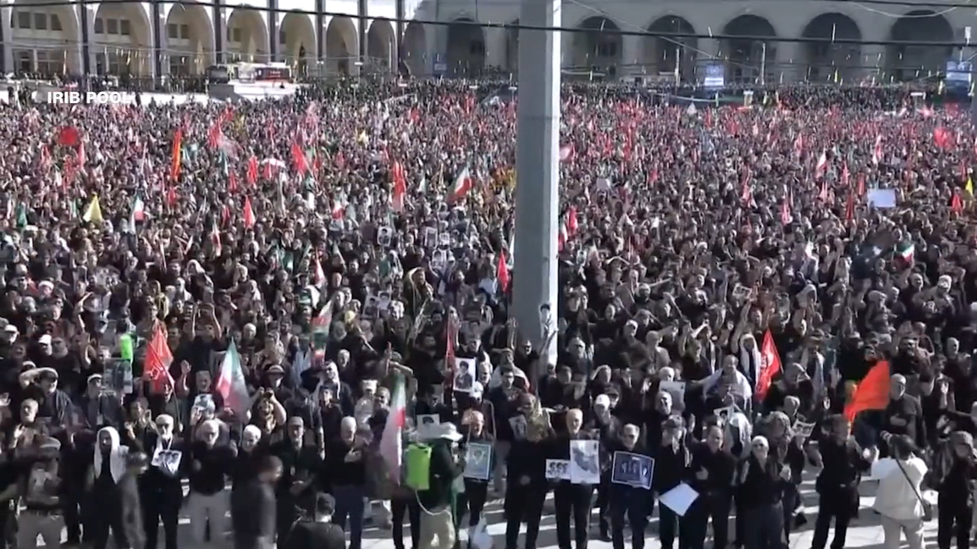 Anger at US and Israel courses through vast crowds in Iran Anger at US and Israel courses through vast crowds in Iran
