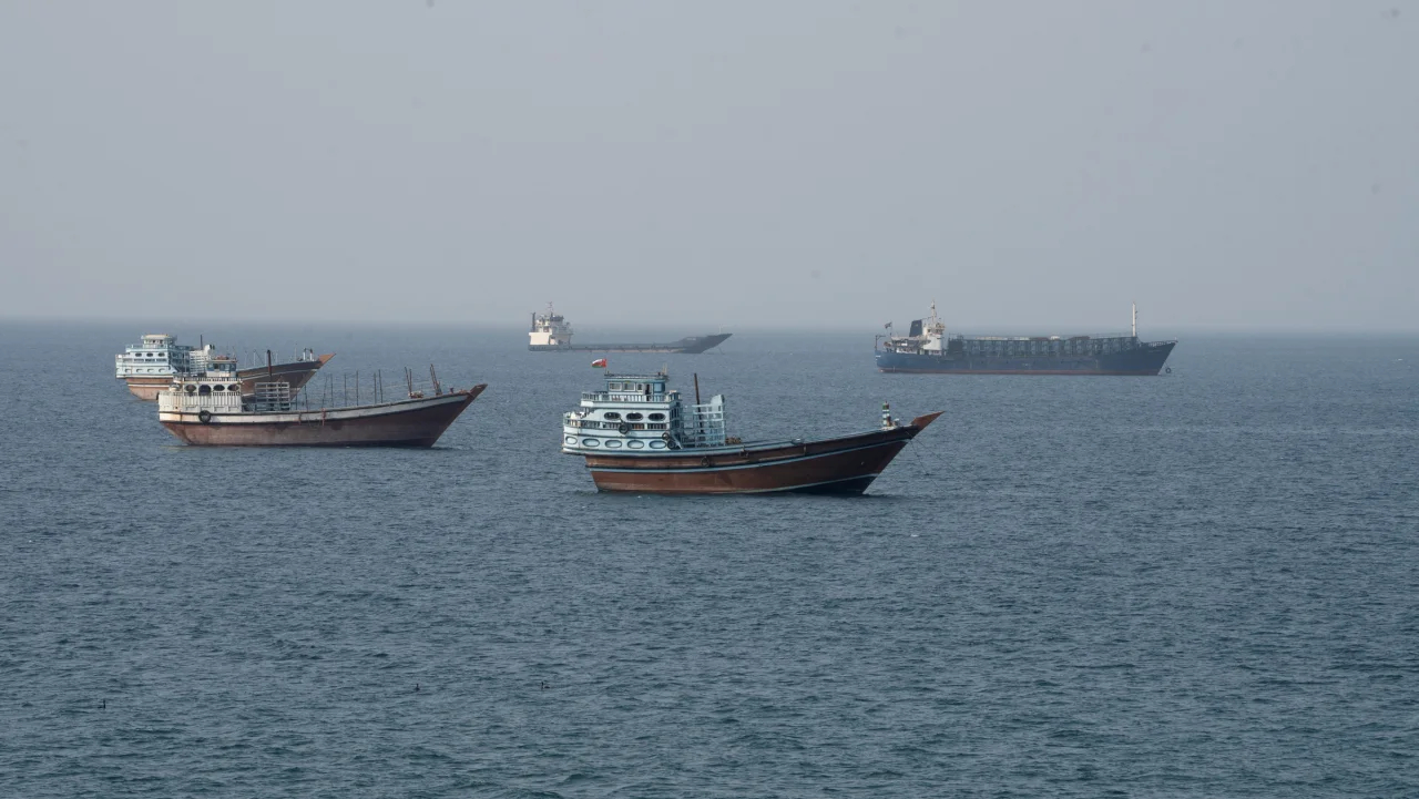 Strait of Hormuz traffic this week was 20% of pre-war average, though US says “oil is flowing”