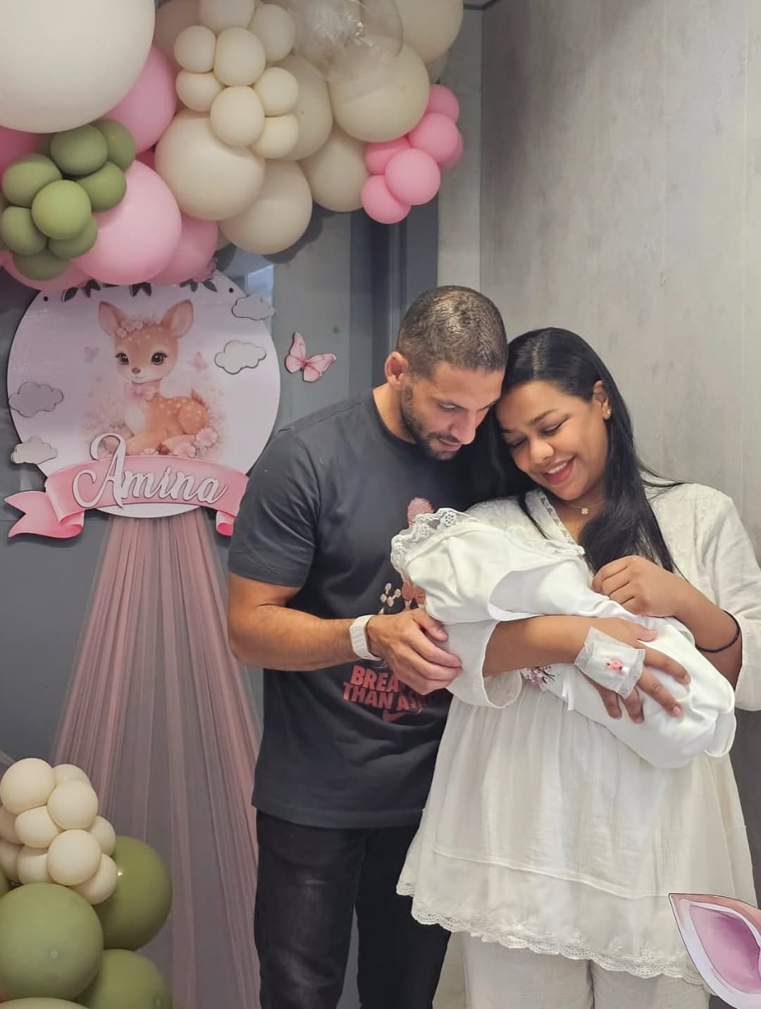 Photos: Asmaa Abulyazeid reveals first photos of her daughter, Amina