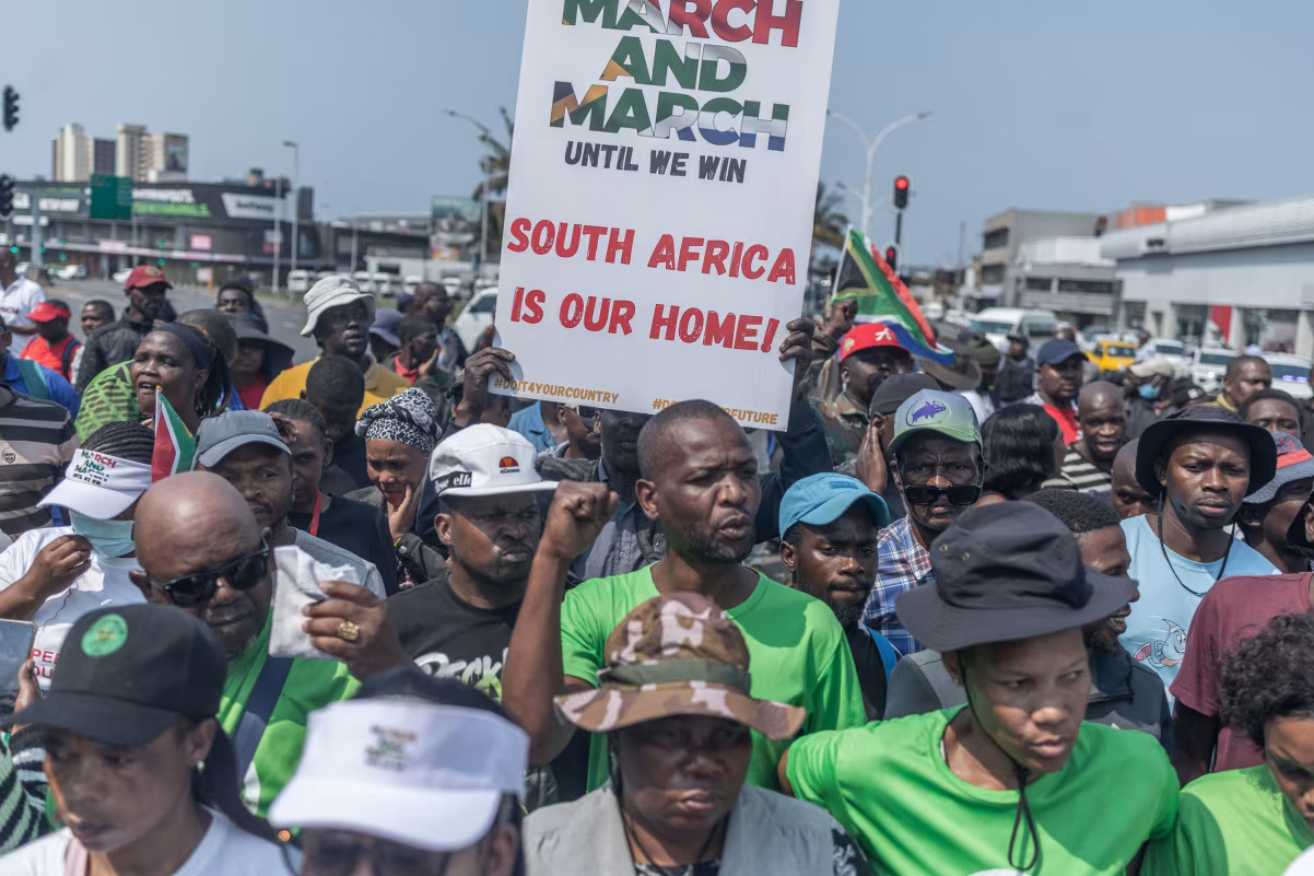 Nigeria and South Africa tried to ease tensions after violent anti-migrant protests. But the rift is back