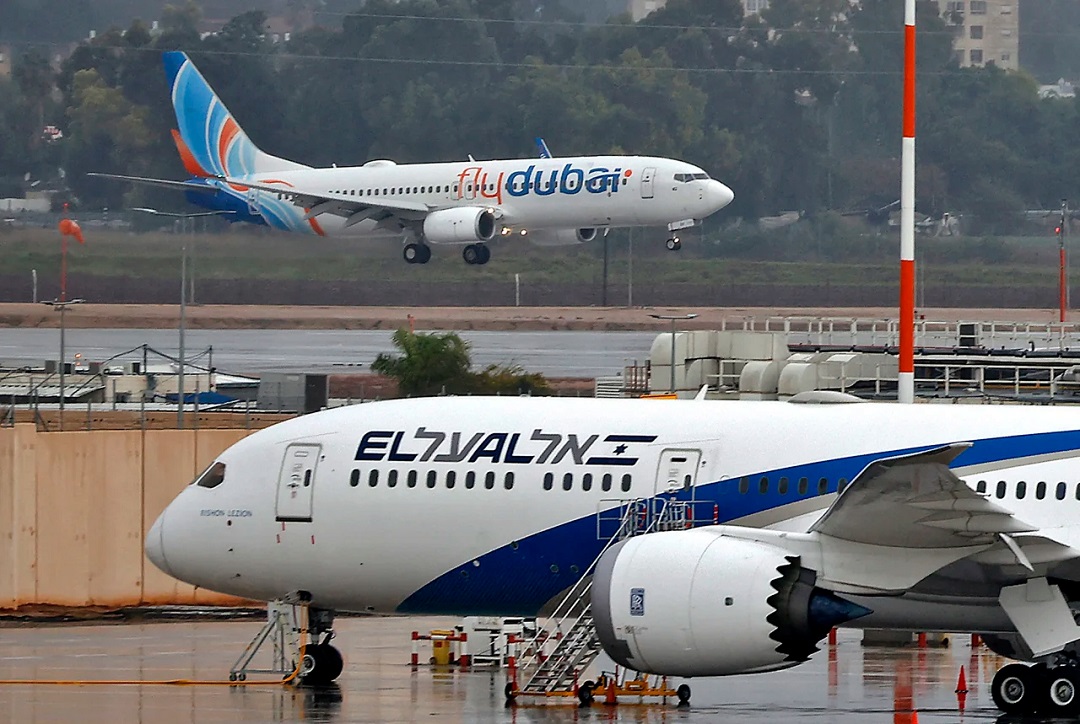 UAE and Israel launch probes after Flydubai flight to Tel Aviv forced down