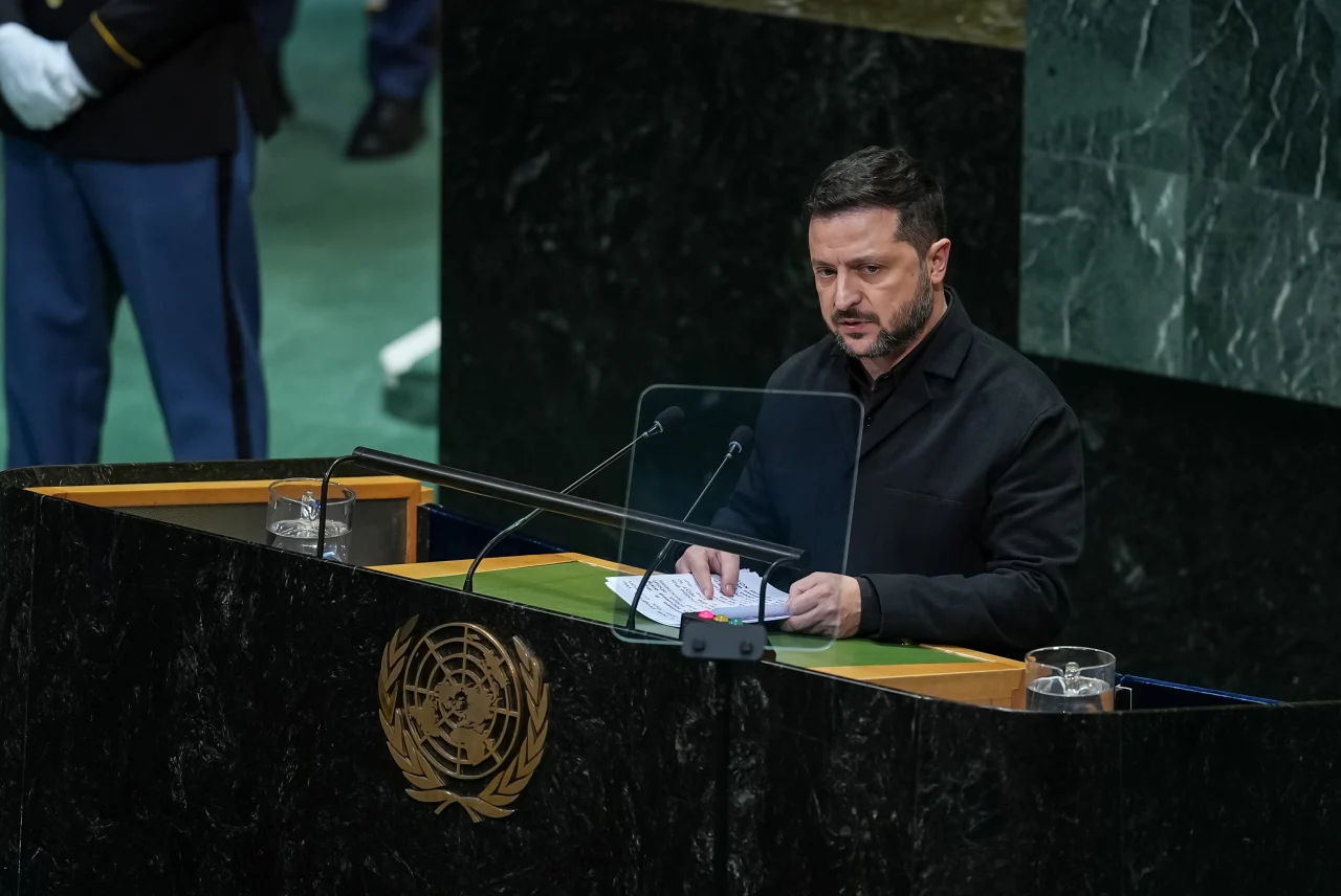 Russia will not end war “without pressure”: Zelensky responds to attack on Kyiv during UNGA