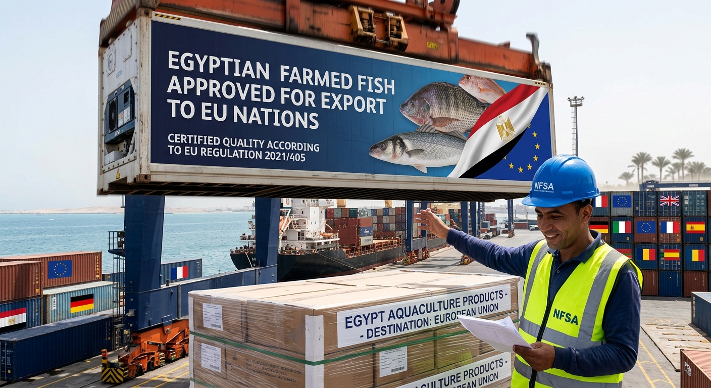 Egyptian Farmed Fish Approved for Export to 27 EU Nations